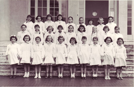 Una classe femminile negli anni Cinquanta